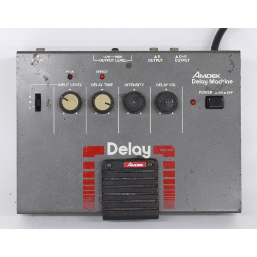 ギター Amdek Delay Machine DMK-100 Roland CR-8000 × Amdek DMK-100 Delay - YouTube