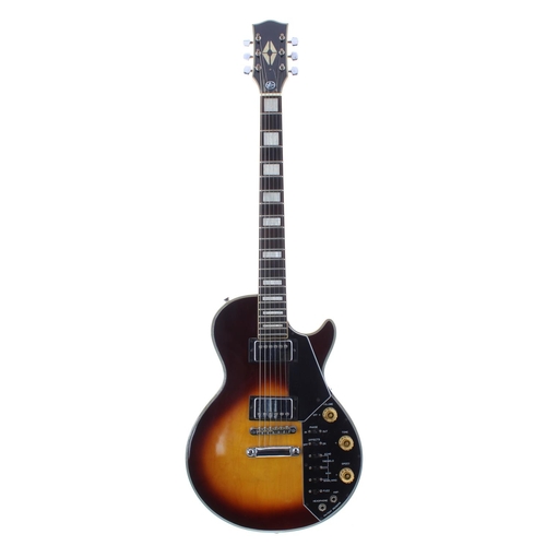 81 - Kay Effector electric guitar; Finish: sunburst, scratches to the back, top generally clean; Fretboar... 