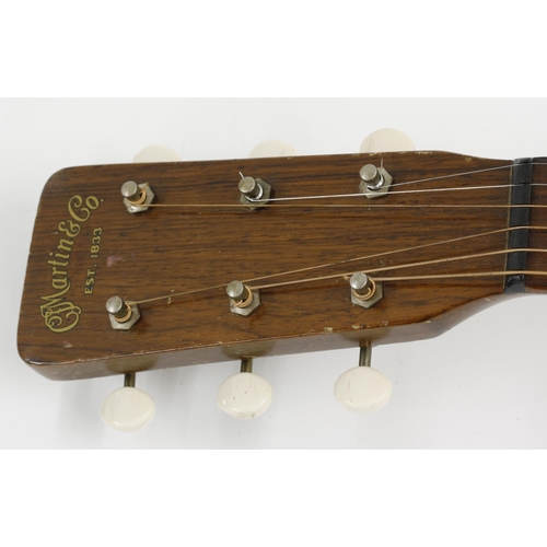 70 - 1959 C.F. Martin & Co 0-15 acoustic guitar, made in USA, ser. no. 1xxxx0; Back, sides and top: m... 