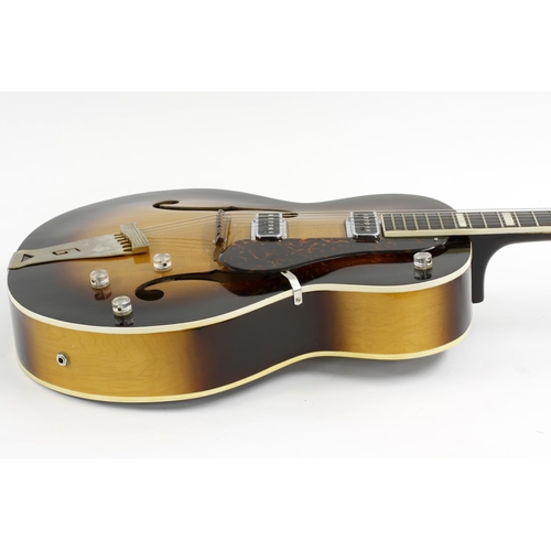 73 - 1953 Gretsch 6187-8 Electro II hollow body electric guitar, made in USA, ser. no. 8xx7; Finish: sunb... 