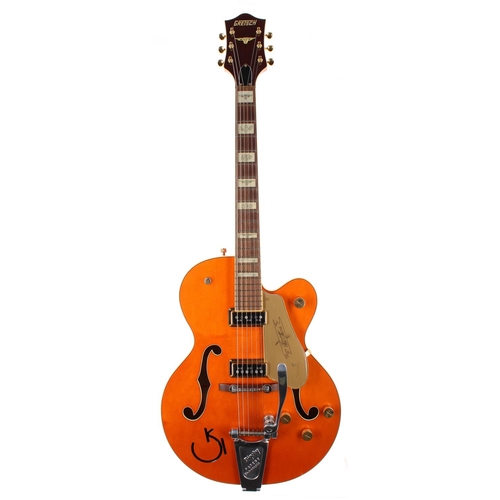 74 - 2008 Gretsch G6120 DSW Chet Atkins hollow body electric guitar, made in Japan, ser. no. JT08xxxxx4; ... 