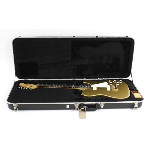 40 - 1983 Fender Telecaster Elite electric guitar, made in USA, ser. no. E3xxxx7; Finish: metallic gold, ... 