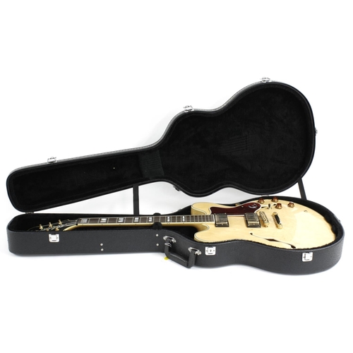 115 - 1997 Epiphone Sheraton semi-hollow body electric guitar, made in Korea, ser. no. S97xxxxx1; Finish: ... 