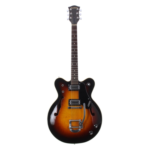 72 - 1975 Gretsch Broadkaster 7604 semi-hollow body electric guitar, made in USA, ser. no. 6xxx0; Finish:... 