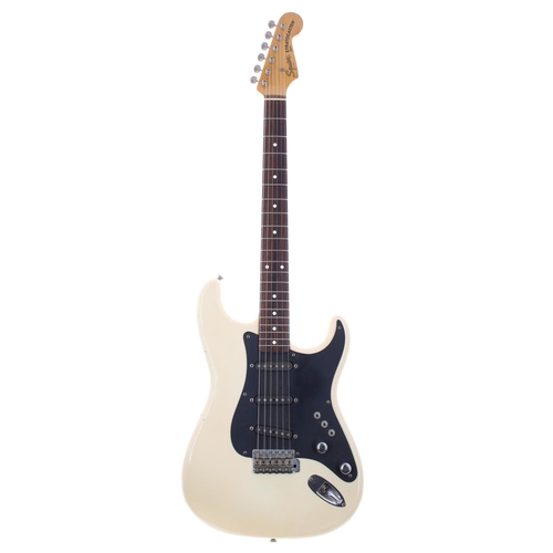 63 - 1982 Squier by Fender JV Series Jeff Beck Stratocaster electric guitar, made in Japan, ser. no. JV2x... 