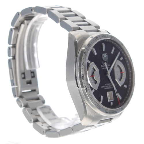 13 - Tag Heuer Grand Carrera Calibre 17 chronograph automatic chronometer stainless steel gentleman's bra... 