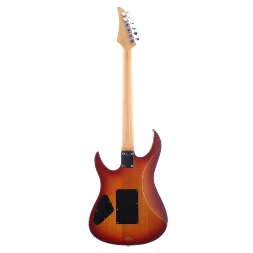 95 - Yamaha RGX electric guitar; Finish: sienna burst, blemishes and wear mainly to the edges, further sc... 