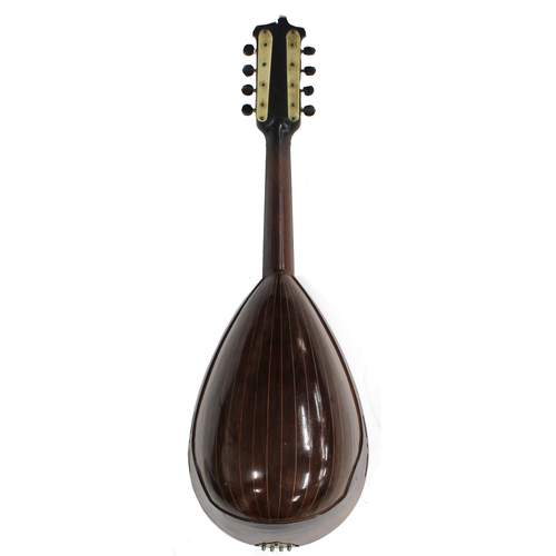 1268 - Neapolitan mandolin by and labelled Cav Giov de Meglio...Napoli 1911, Mod. 1, no. 17065; also signed... 