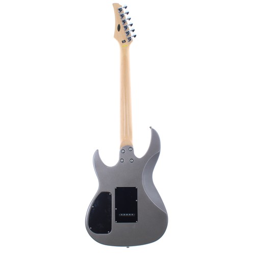 177 - Crafter Junior Comfort Series electric guitar, made in China; Finish: metallic pewter; Fretboard: ro... 