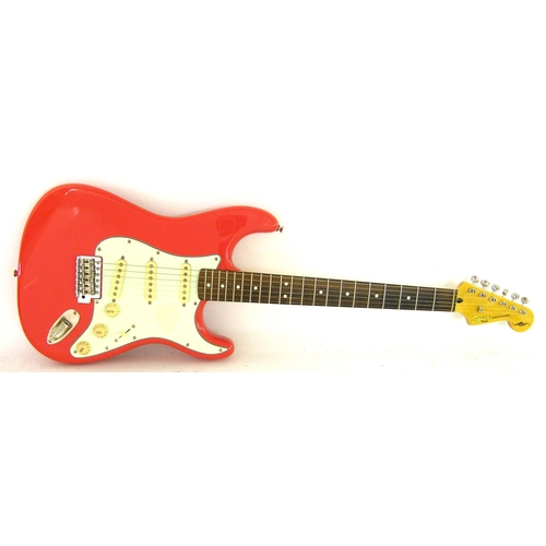 110 - Squier by Fender Simon Neil (Biffy Clyro) Signature Stratocaster electric guitar, made in China, ser... 