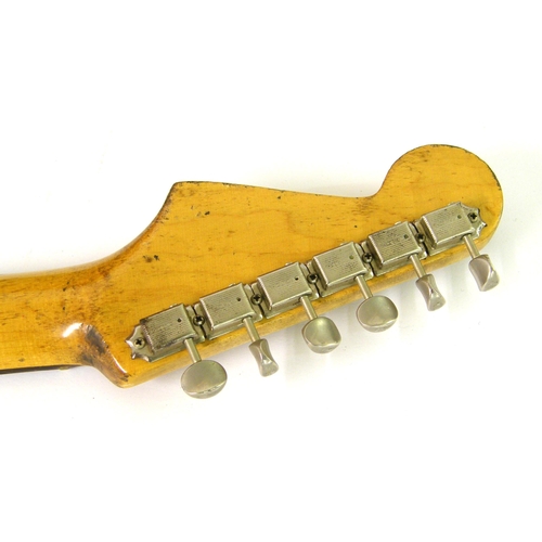 66 - 1960 Fender Stratocaster electric guitar, made in USA, ser. no. 56349, Clive Brown relic  refinish i... 