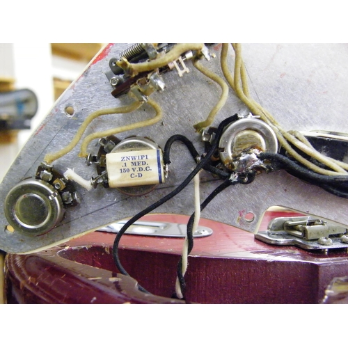 66 - 1960 Fender Stratocaster electric guitar, made in USA, ser. no. 56349, Clive Brown relic  refinish i... 