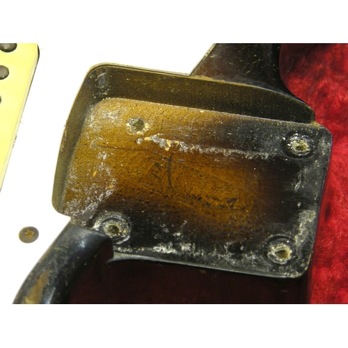 67 - 1957 Fender Stratocaster electric guitar, made in USA, ser. no.-21317, two-tone sunburst finish with... 