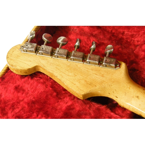 67 - 1957 Fender Stratocaster electric guitar, made in USA, ser. no.-21317, two-tone sunburst finish with... 