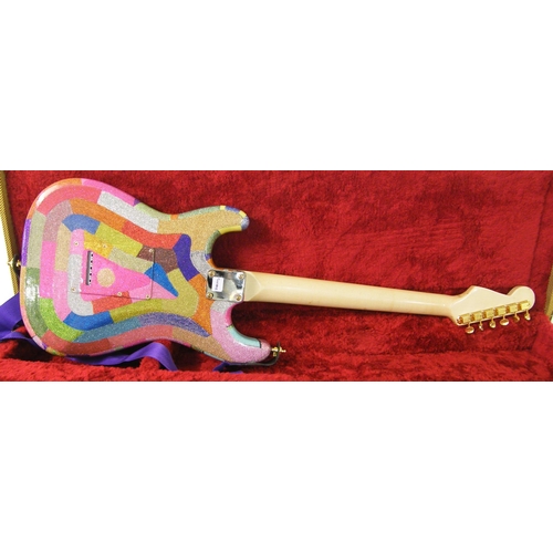 77 - Custom Stratocaster electric guitar comprising Fender parts, signed 'Derek Misselbrook Speciality Gu... 
