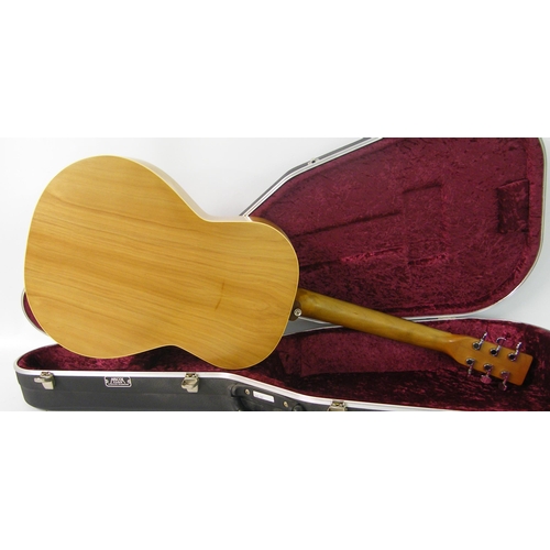 96 - Norman B20 folk electro-acoustic guitar, made in Canada, ser. no. 05025269, natural finish with play... 