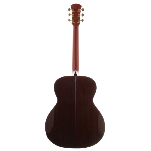 315 - 1980s Stefan Sobell archtop guitar, made in England; Back and sides: East Indian rosewood; Top: spru... 