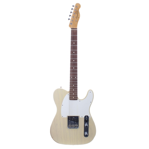 318 - 2014 Fender Custom Shop 1960 Esquire Relic electric guitar, with later 'Waylon Jennings' type body j... 