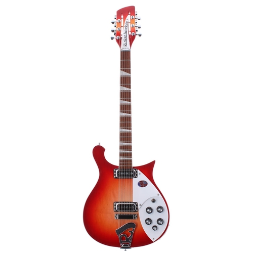 327 - 2019 Rickenbacker 620/12 twelve string electric guitar, made in USA, ser. no. 19xxxx8; Finish: Fireg... 