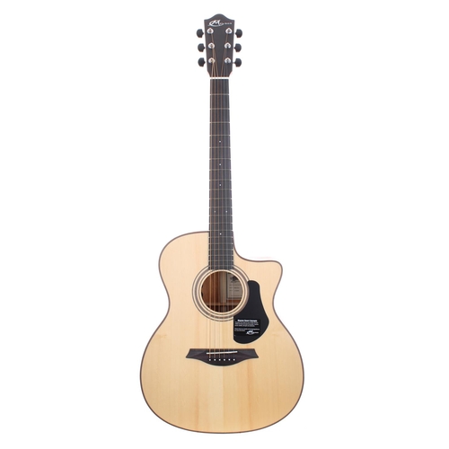 330 - Mayson ESM/10CE electro-acoustic guitar; Back and sides: mahogany; Top: spruce; Fretboard: good; Fre... 