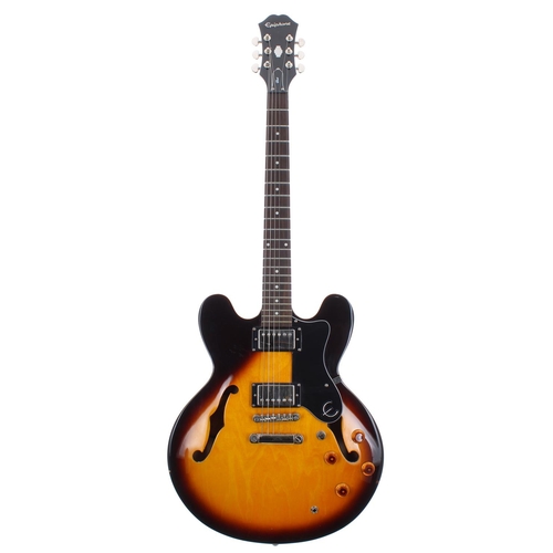 347 - 2012 Epiphone Dot semi-hollow body electric guitar, made in Korea, ser. no. 12xxxxxxx3; Finish: vint... 