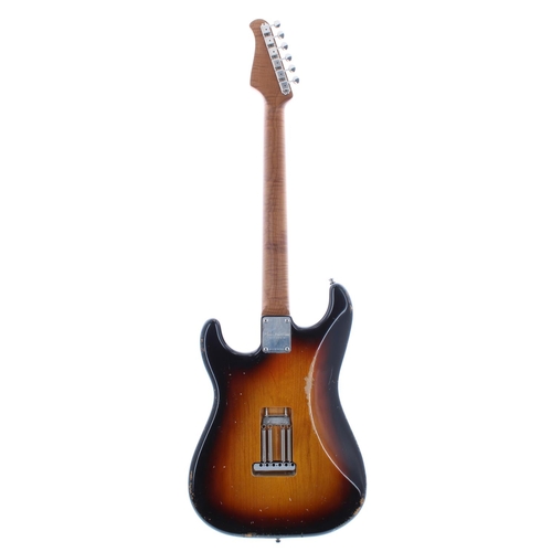 351 - 2016 Xotic XSC-1 electric guitar, made in California, ser. no. 0x4; Finish: sunburst relic; Fretboar... 