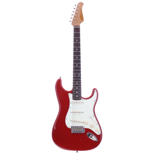 355 - 2017 Xotic XSC-1 electric guitar, made in California, ser. no. 2x9; Finish: light aged Dakota red; F... 