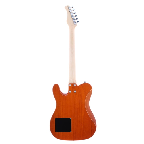 358 - Sadowsky ENL-CMB electric nylon guitar; Finish: caramel burst; Fretboard: rosewood; Frets: good; Ele... 