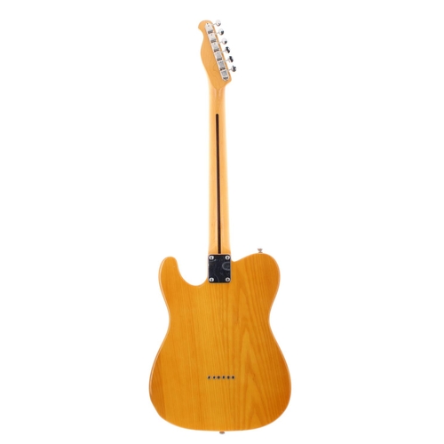 375 - Harley Benton VT Series TE-52 electric guitar; Finish: butterscotch; Fretboard: maple; Frets: good; ... 