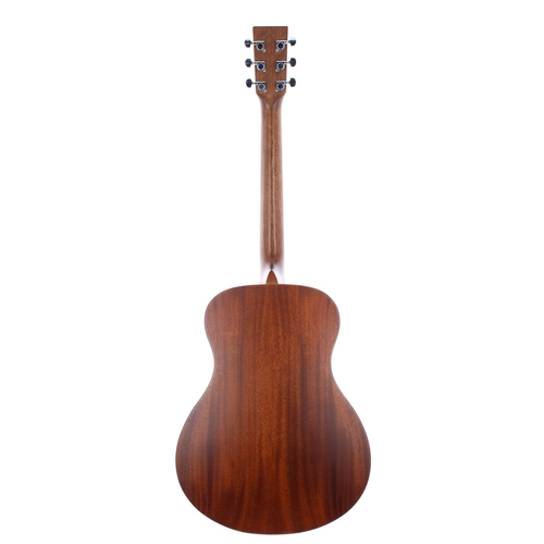 376 - JHS Vintage V300MH acoustic guitar; Back, sides and top: mahogany; Fretboard: rosewood; Frets: good;... 