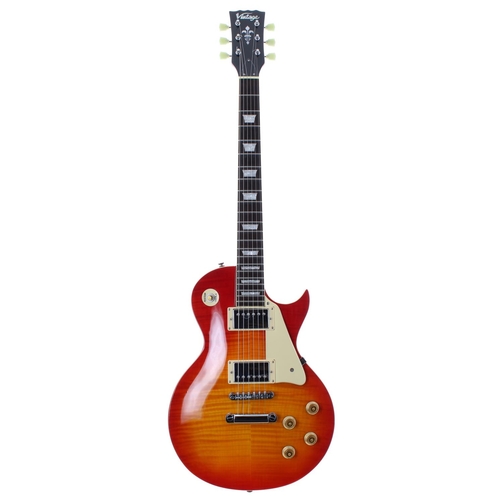 382 - JHS Vintage V100 electric guitar; Finish: cherry sunburst, light dings to back; Fretboard: rosewood;... 