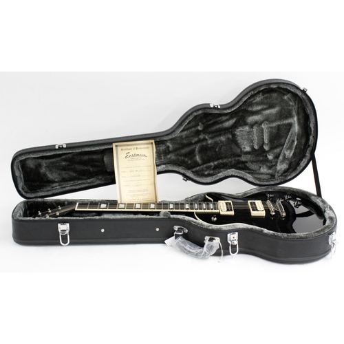 386 - Eastman SB59 BK LTB electric guitar, made in China, ser. no. 12xxxx59; Finish: black; Fretboard: ebo... 