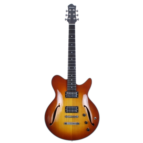 388 - Eastman Romeo hollow body electric guitar, made in China, ser. no. 1xxxxxx7; Finish: honey burst; Fr... 