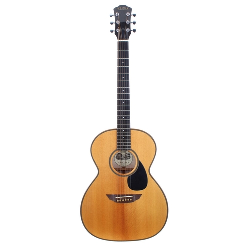 397 - 2000 Brook Guitars Torridge acoustic guitar; Back and sides: maple; Top: natural; Fretboard: ebony; ... 