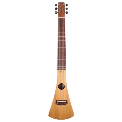 398 - C.F. Martin & Co The Classic Backpacker nylon string travel guitar, with original gig bag... 