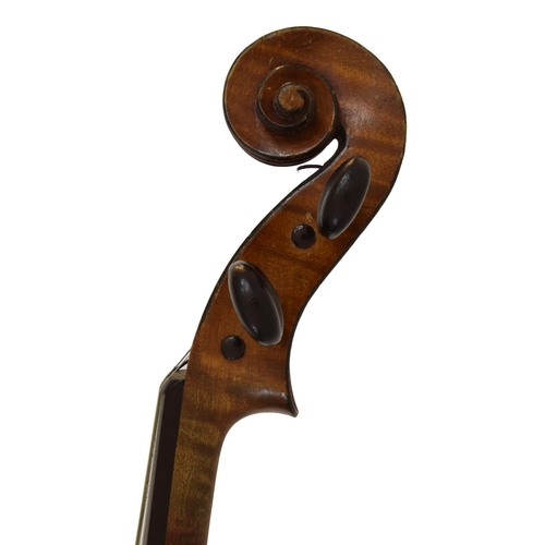 27 - French violin by and labelled Lutherie Artistique, Charles Fetique Á Mirecourt (Vosges), no. 91, 190... 