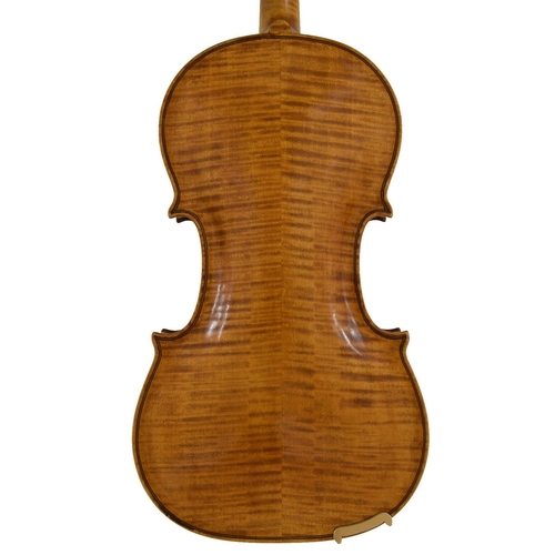 40 - Swedish violin, indistinctly labelled ...1921, no. 16, 14