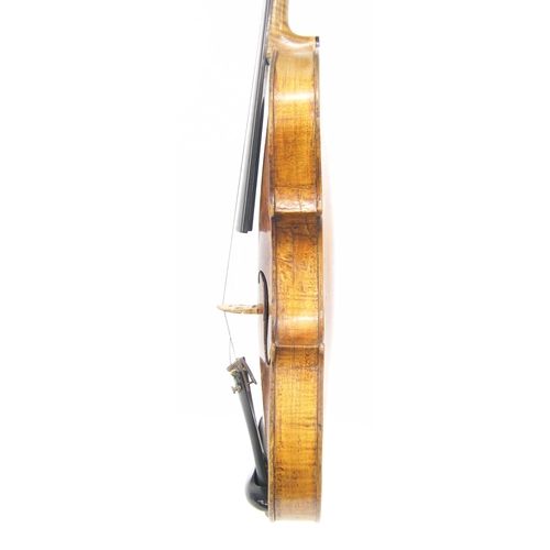 45 - Fine 18th century violin by and labelled Carlo Antonio Testore Figlio Maggiore del fu Carlo Giuseppe... 