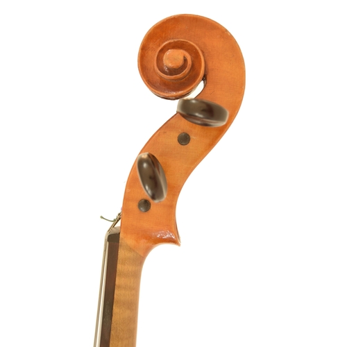 51 - Viola labelled Modele Joseph Bassiot, Luthier, Lyon, no. 2, 1938, 15 7/8