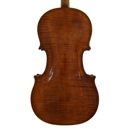 57 - 18th century English viola by Lockey Hill, London, circa 1780, labelled Richard Du..., also branded ... 