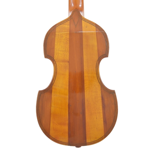 58 - Fine and rare French Pardessus de viole (or Quinton), unlabelled, but made by Louis Guersan in Paris... 