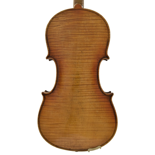 6 - German violin by and labelled Atelier Fur Kunstlerischen, Geigenbau, Alban Voigt & Co. Sachsen & Lon... 