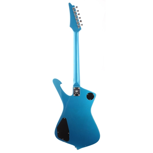 411 - 1982 Ibanez Iceman II IC50 electric guitar, made in Japan, ser. no. B82xxx5; Finish: Regal blue, var... 