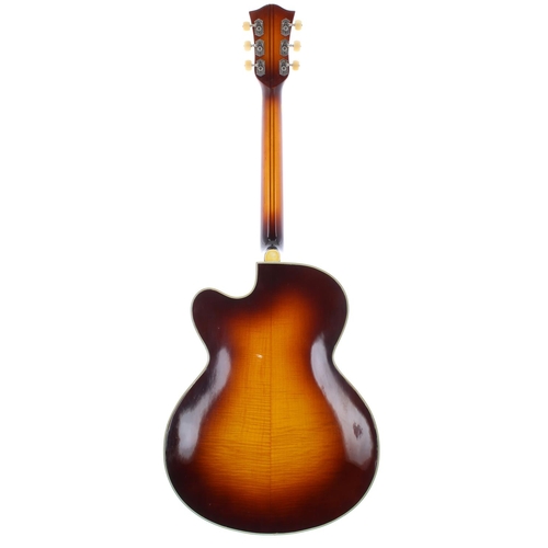 441 - Hofner President acoustic archtop guitar, made in Germany, circa 1962; Finish: brunette, lacquer che... 