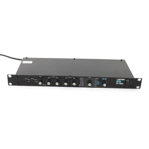 1168 - Boss RV-1000 Digital Reverb rack unit