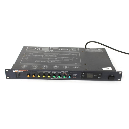 1175 - Roland DEP-3 Digital Effects processor rack unit, made in Japan, ser. no. 792995