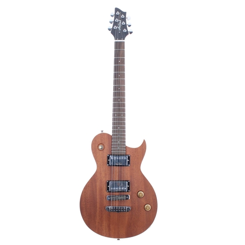 326 - Aria Pro II PE-TR1 electric guitar, made in China; Finish: natural; Fretboard: rosewood; Frets: good... 