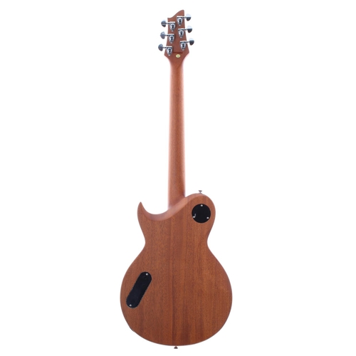 326 - Aria Pro II PE-TR1 electric guitar, made in China; Finish: natural; Fretboard: rosewood; Frets: good... 