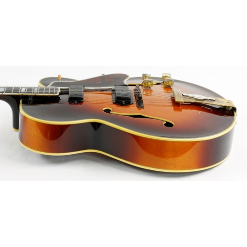 340 - 1951 Gibson L5-CES hollow body electric guitar, made in USA, ser. no. A9xx0; Finish: sunburst, attra... 