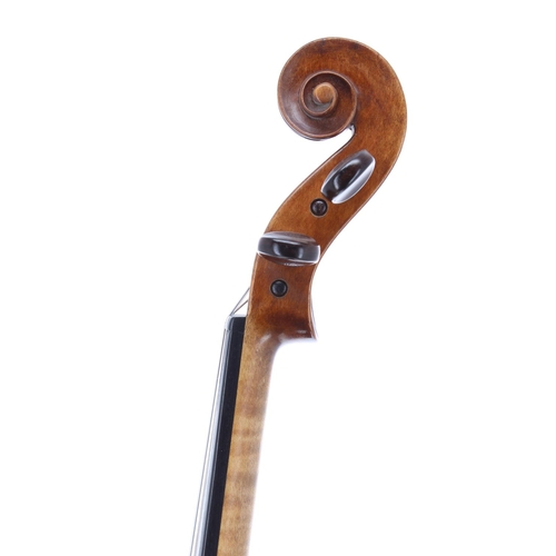 2439 - English violin circa 1780 by and labelled Made and Sold by Chas & Saml Thompson, in St Paul's Ch... 